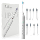 Escova Elétrica com 4 Cabeças Substituíveis Inteligente Ultrassônica à Prova D'água