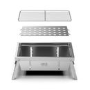 Grelha para churrasco portátil - leve para o campo ou praia